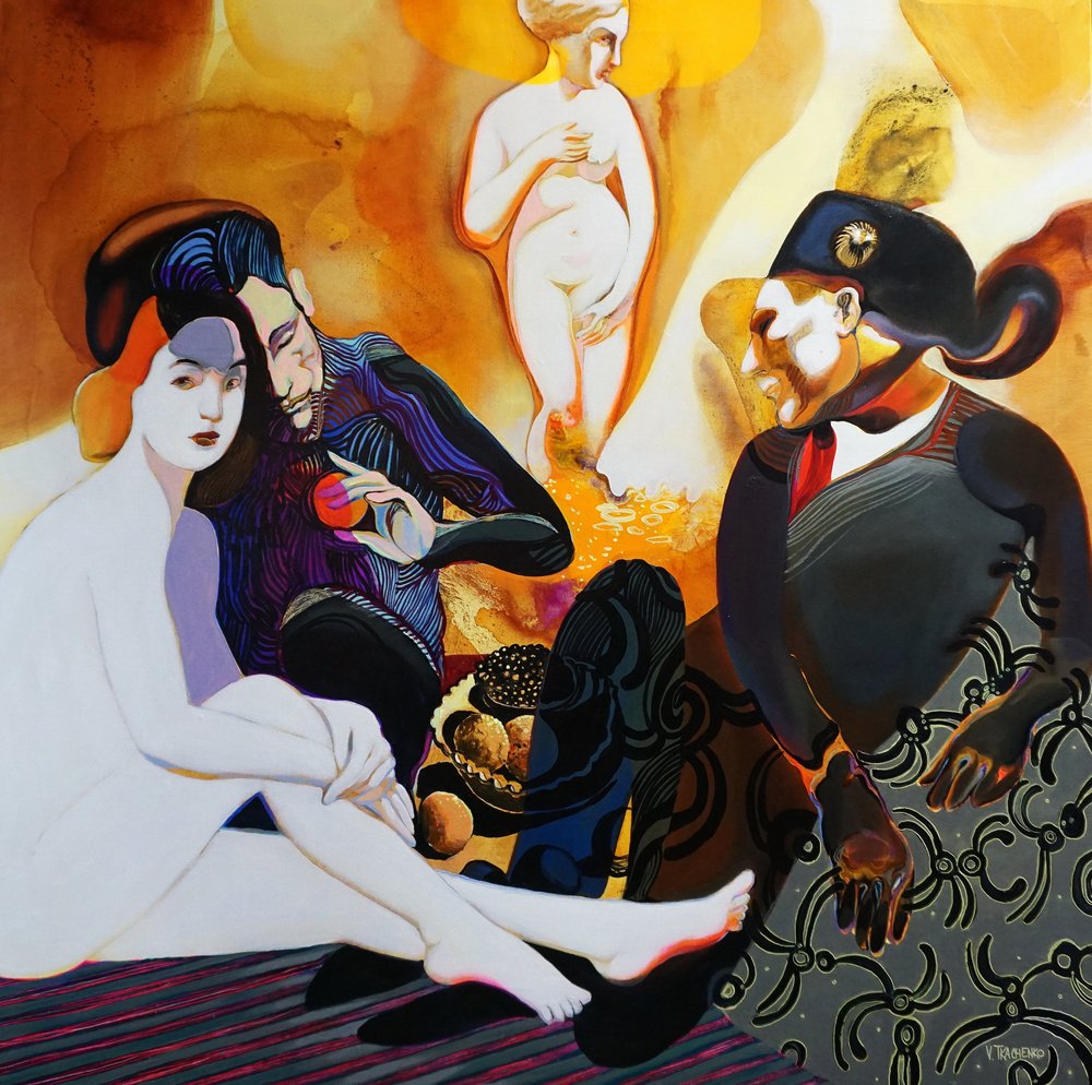 Encuentro con figuras míticas de Victor Tkachenko