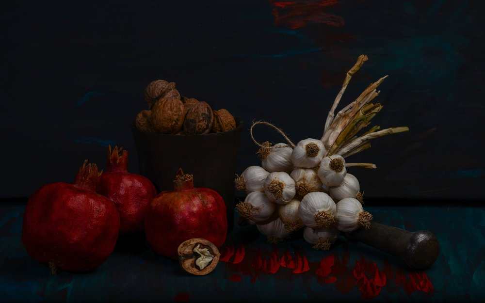 Naturaleza muerta rústica de la cosecha de Vladimir Pavlovskyy