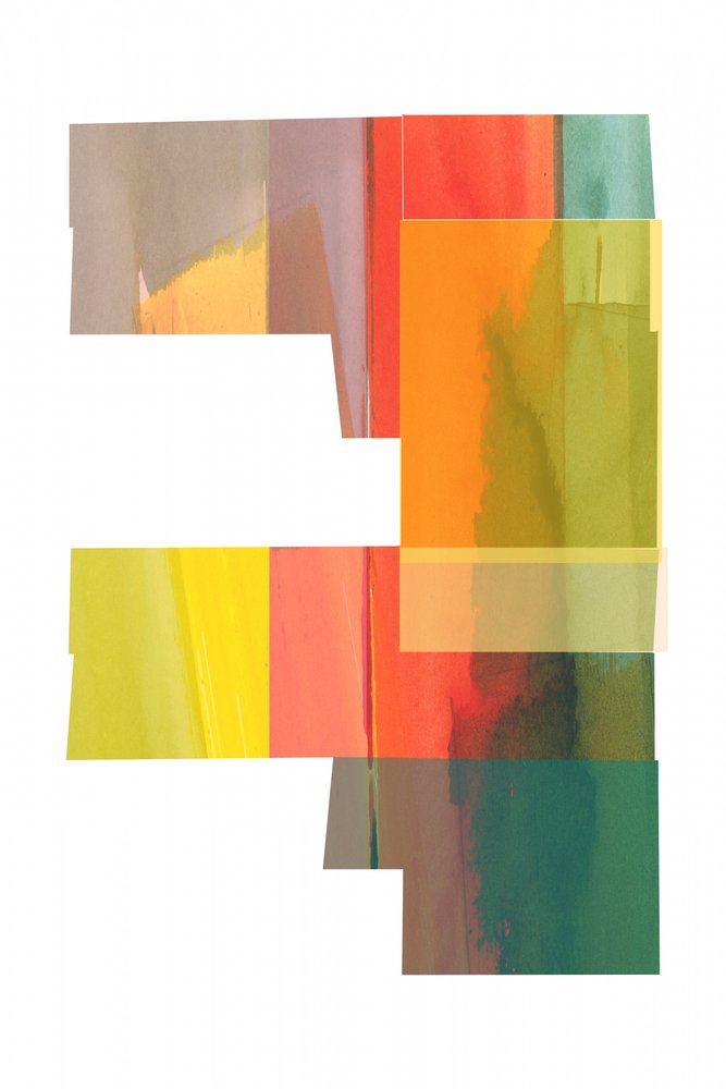 Capas de color abstractas de cartissi