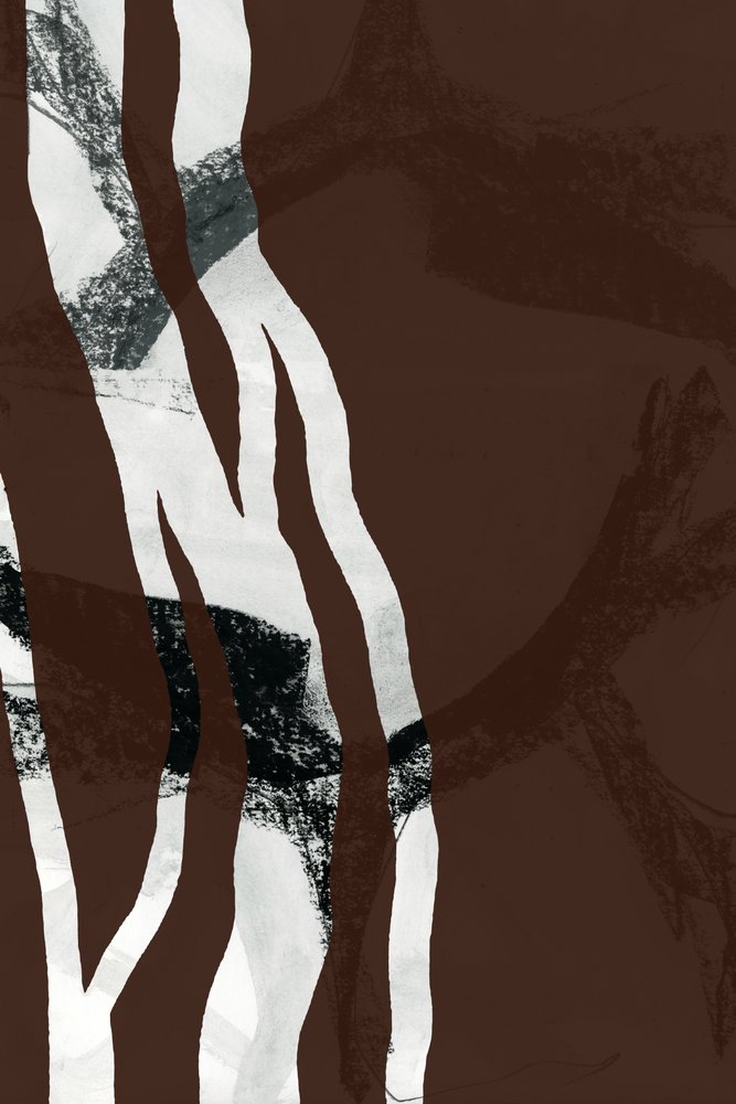 Líneas abstractas del bosque de cartissi