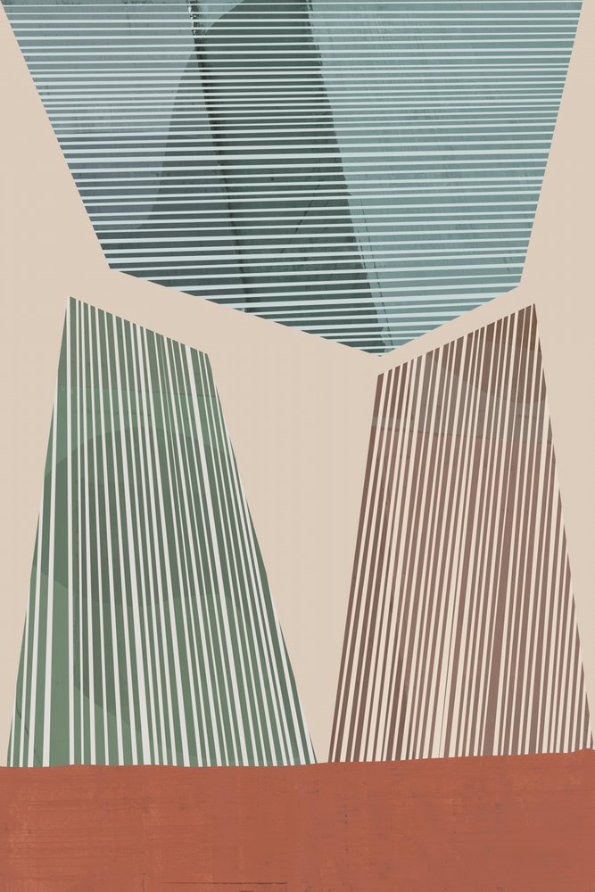 Formas geométricas abstractas de cartissi