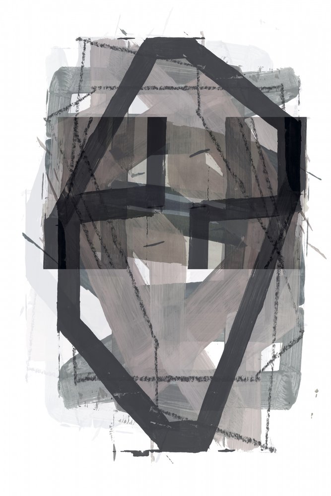 Capas geométricas abstractas de cartissi