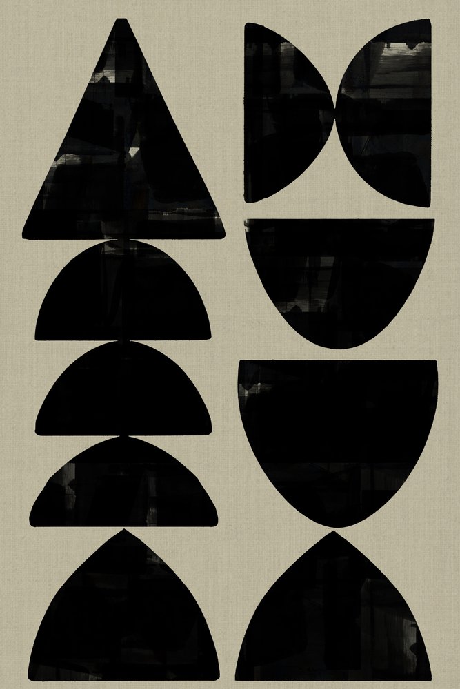 Formas geométricas abstractas de cartissi