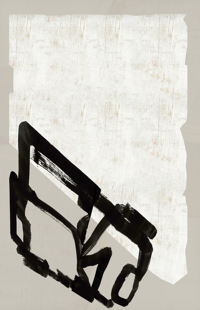 Geometría de la tinta abstracta de cartissi