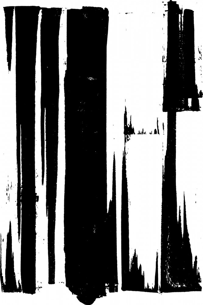 Trazos de tinta abstractos de cartissi