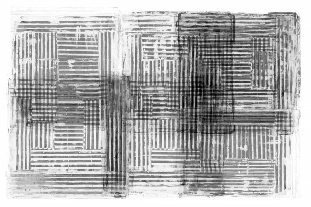 Cuadrícula lineal abstracta de cartissi