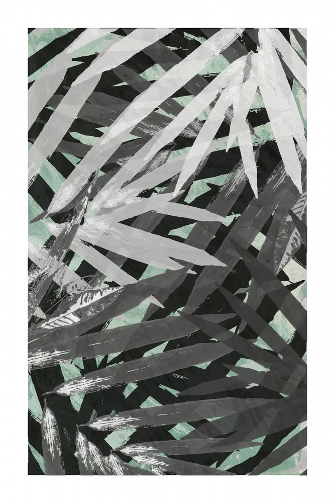 Hojas de palmera abstractas de cartissi