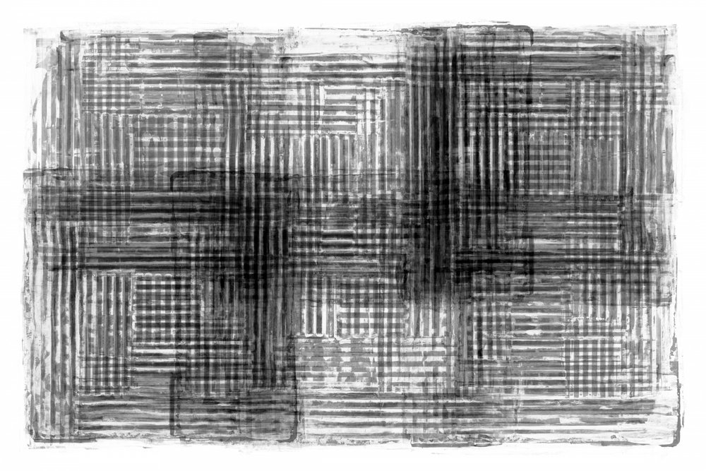Rejilla tejida abstracta de cartissi