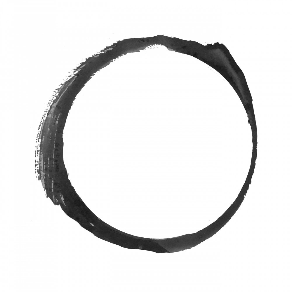 Círculo Zen abstracto de cartissi