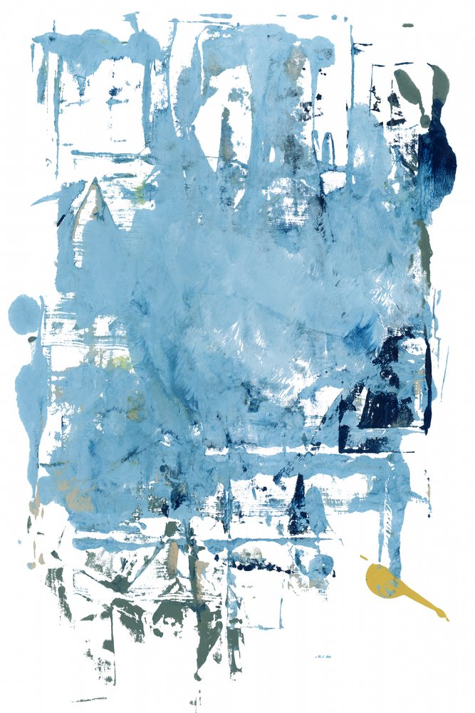 Flujo abstracto azul de cartissi