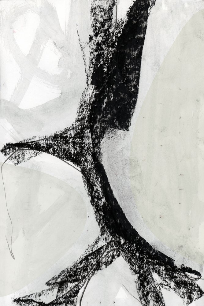 Abstracto monocromático en negrita de cartissi