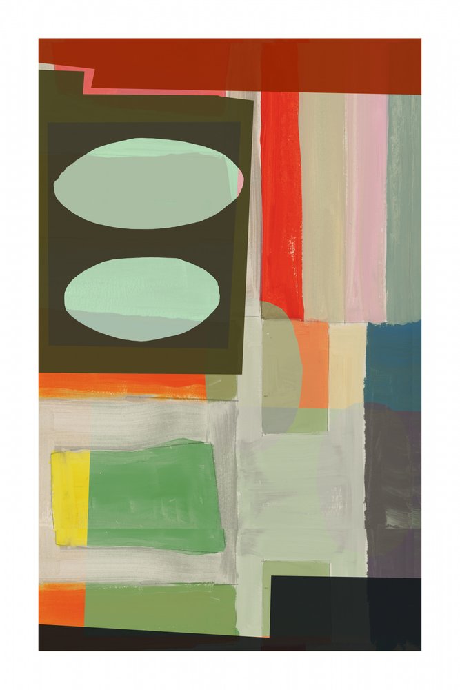 Bloques abstractos de colores de cartissi