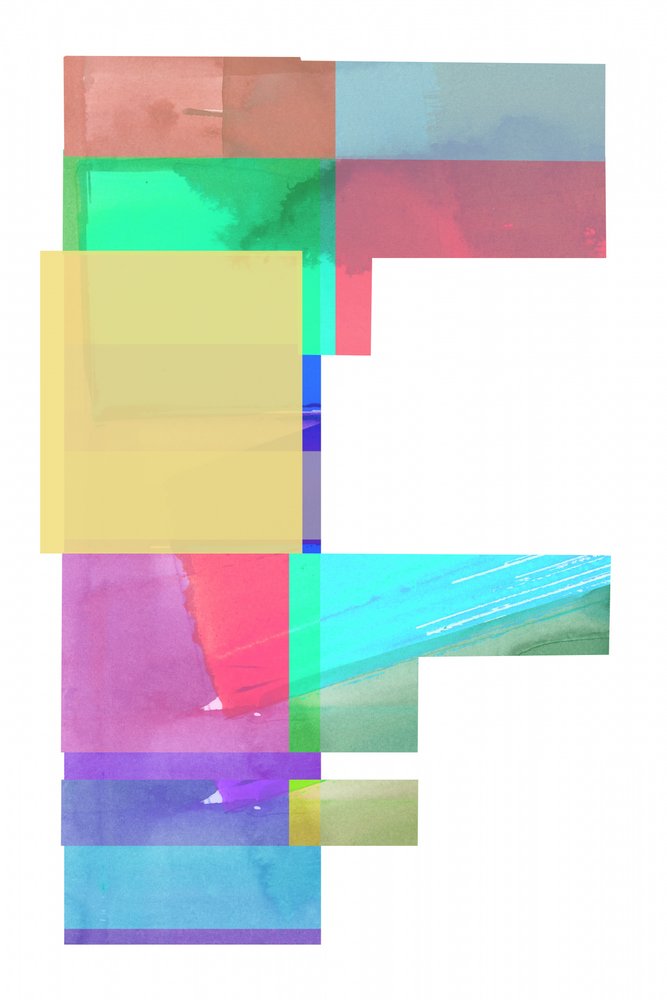 Geometría abstracta y colorida de cartissi