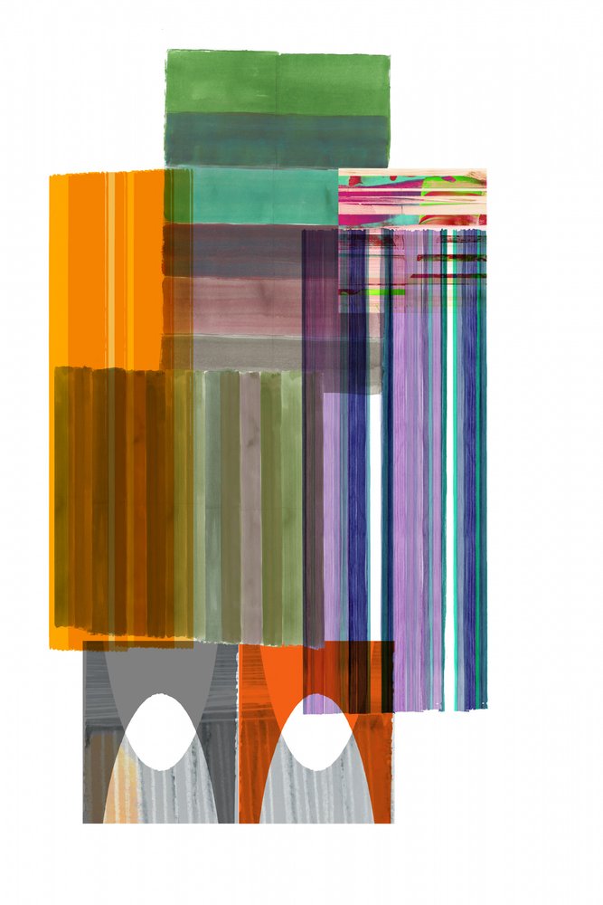 Capas abstractas y coloridas de cartissi