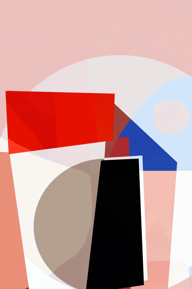 Formas geométricas de colores de cartissi