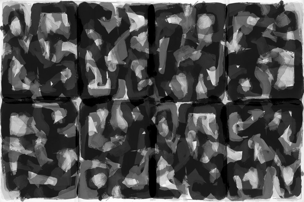 Patrón abstracto oscuro de cartissi