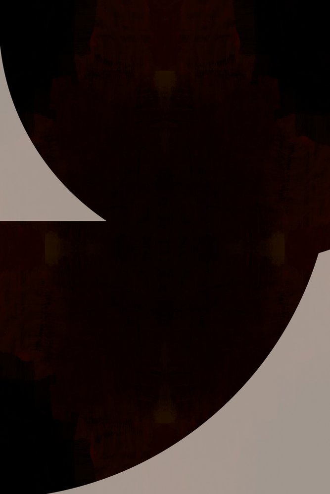 Formas abstractas oscuras de cartissi