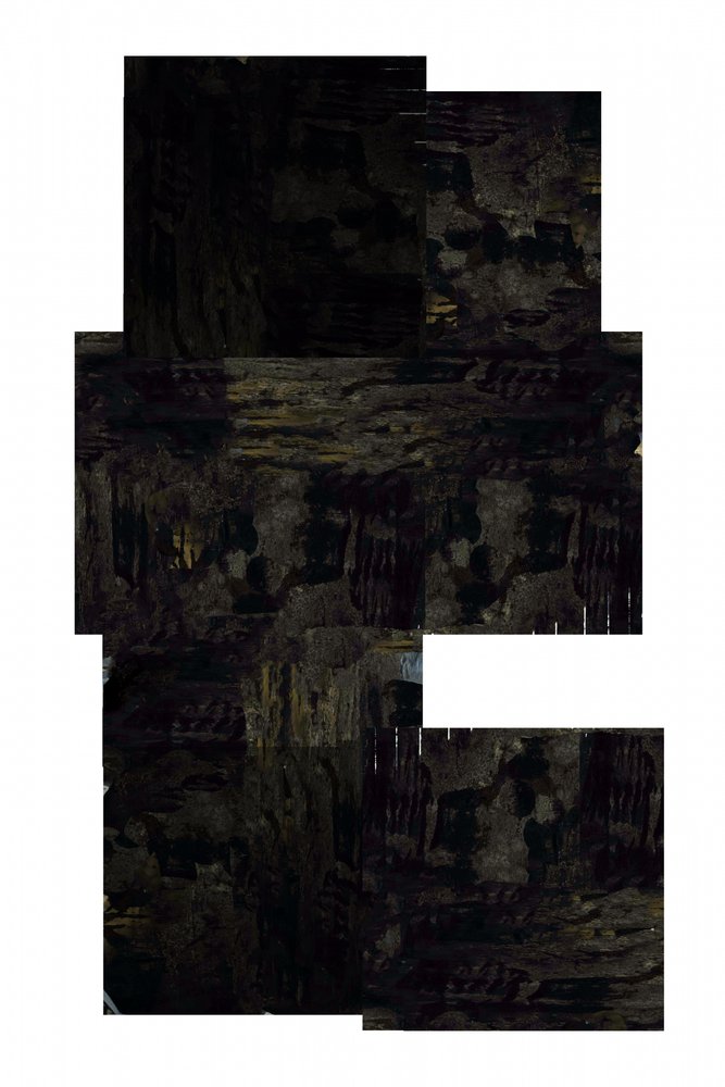 Abstracción en oro oscuro de cartissi