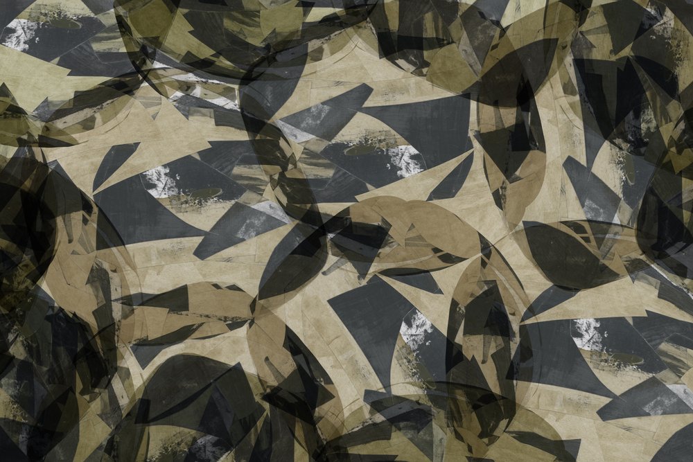 Formas abstractas de tonos terrosos de cartissi
