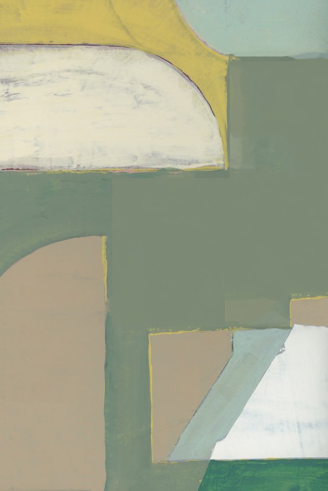 Formas abstractas con tonos terrosos de cartissi