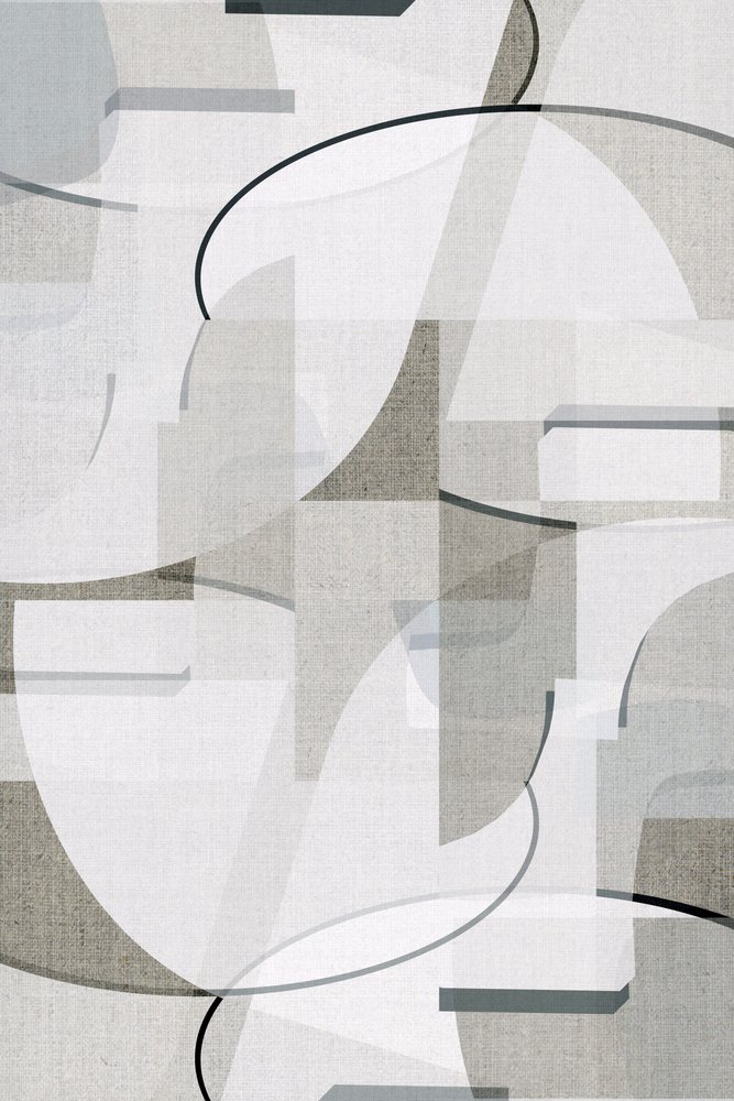 Elegante geometría abstracta de cartissi