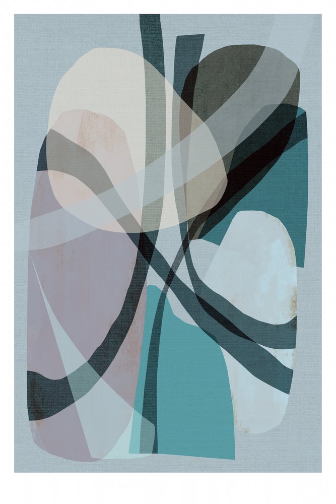 Formas abstractas fluidas de cartissi