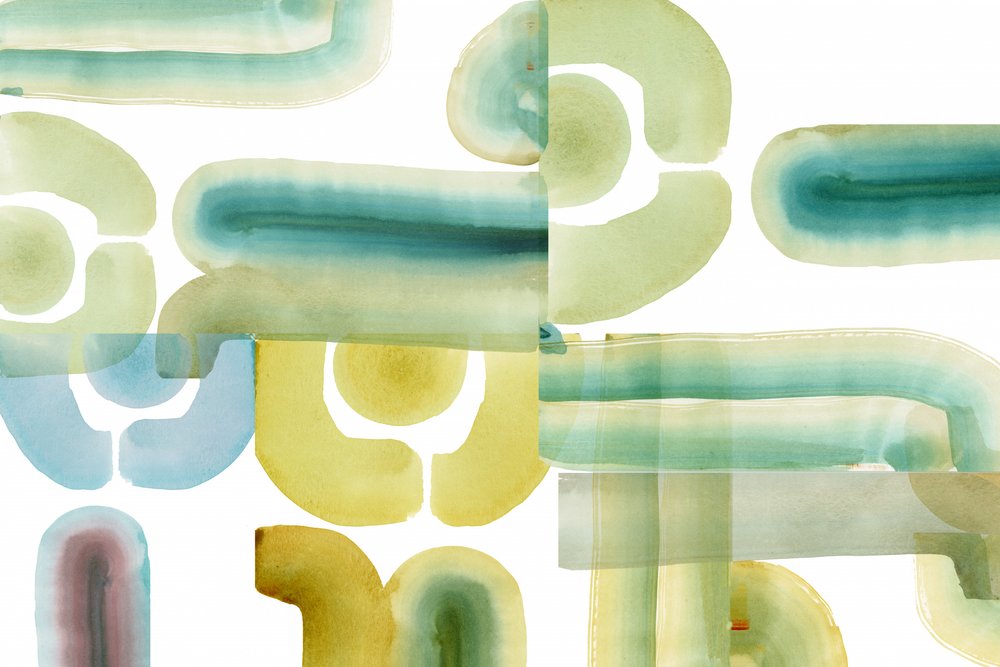 Formas abstractas fluidas de cartissi