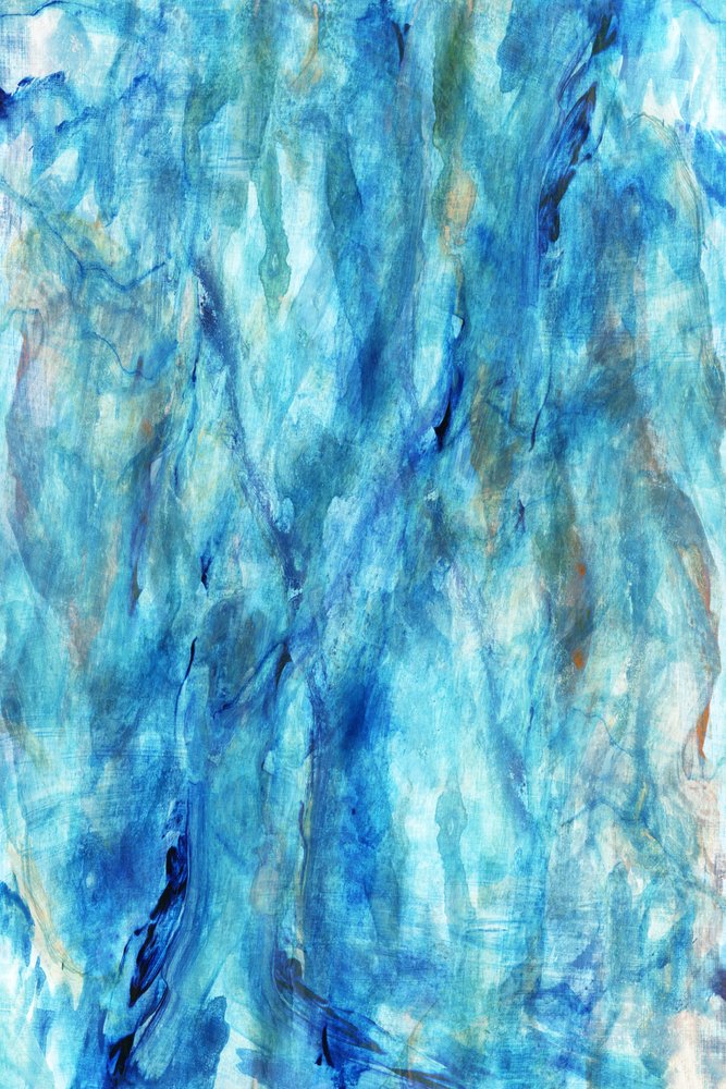 Abstracto en azul fluido de cartissi