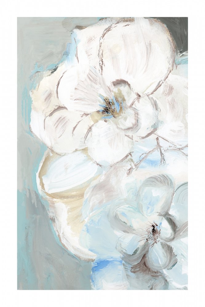 Abstracto floral delicado de cartissi
