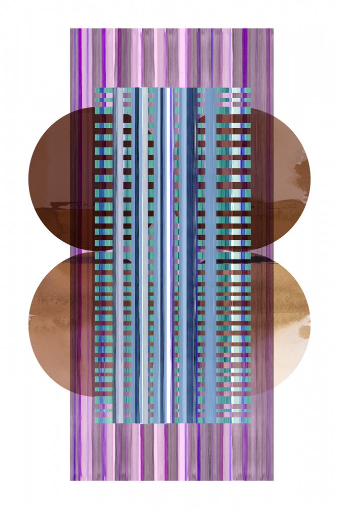 Diseño abstracto en capas de cartissi
