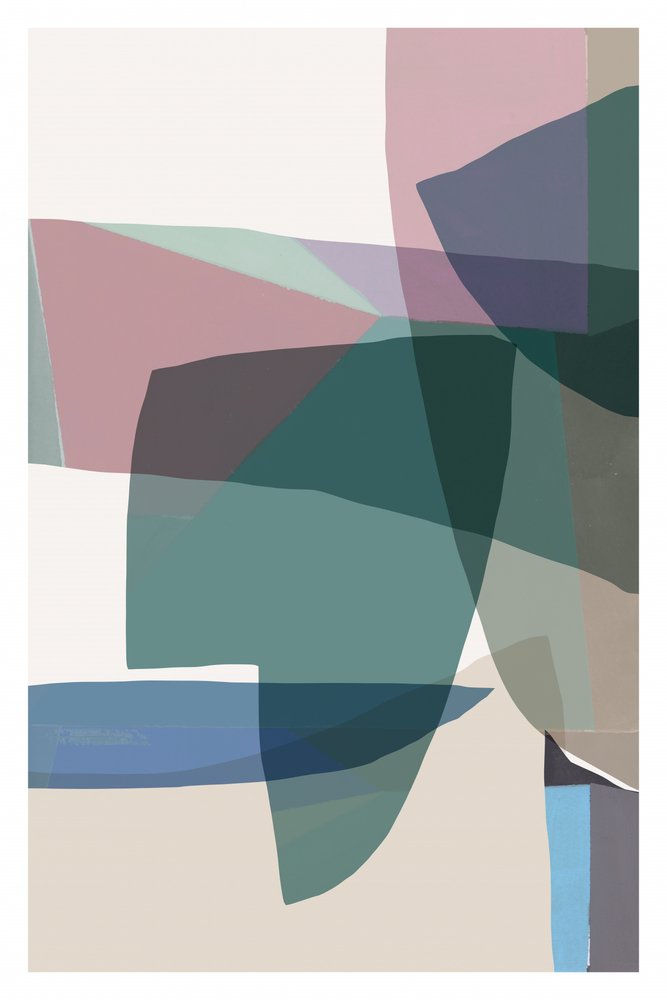 Formas abstractas en capas de cartissi