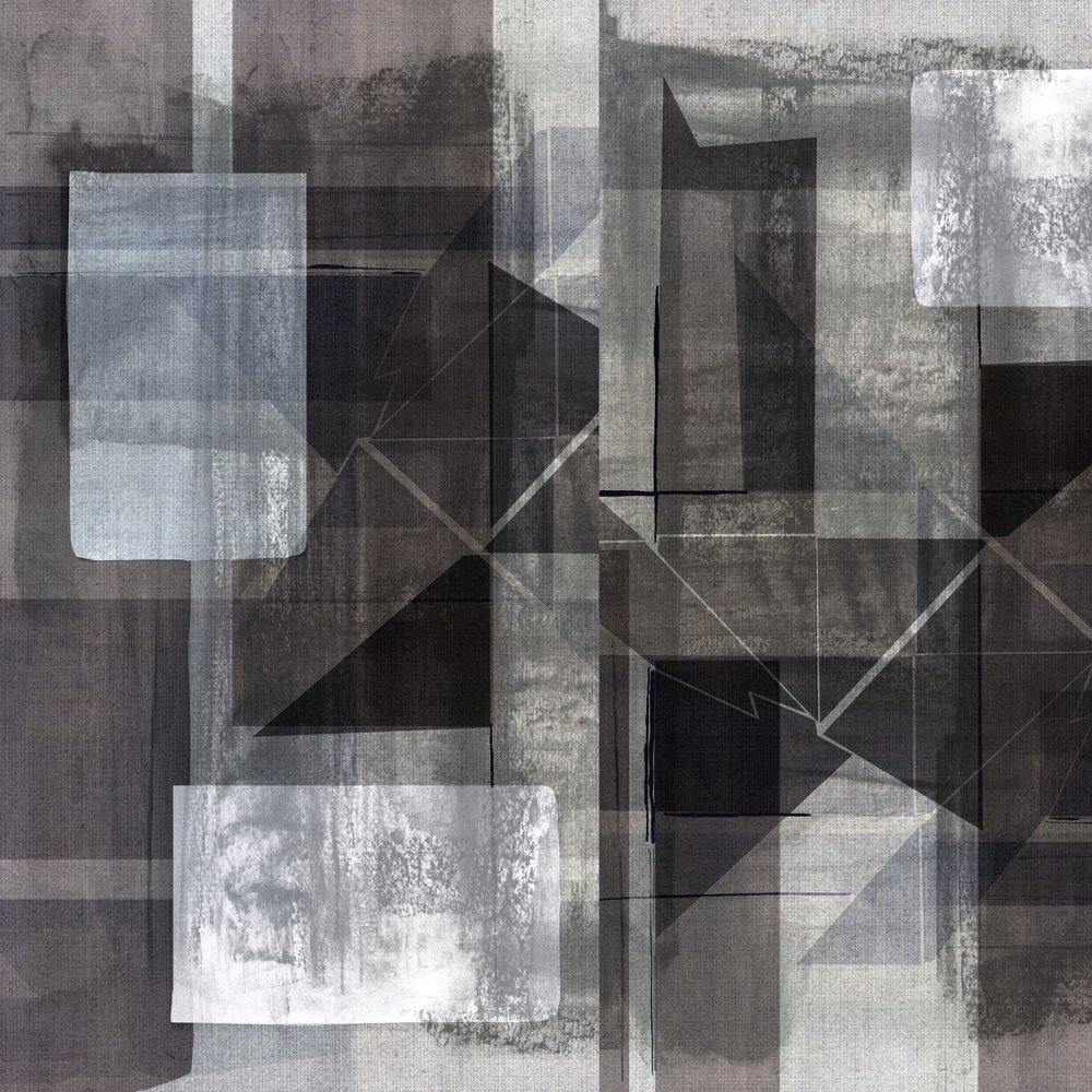 Abstracción geométrica en capas de cartissi