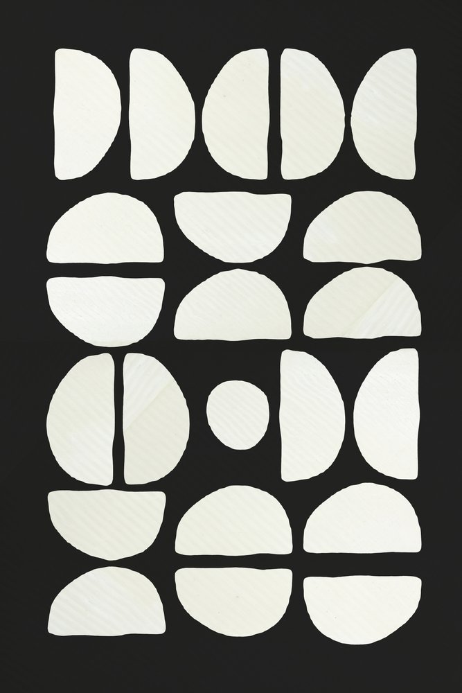 Formas abstractas modernas de cartissi