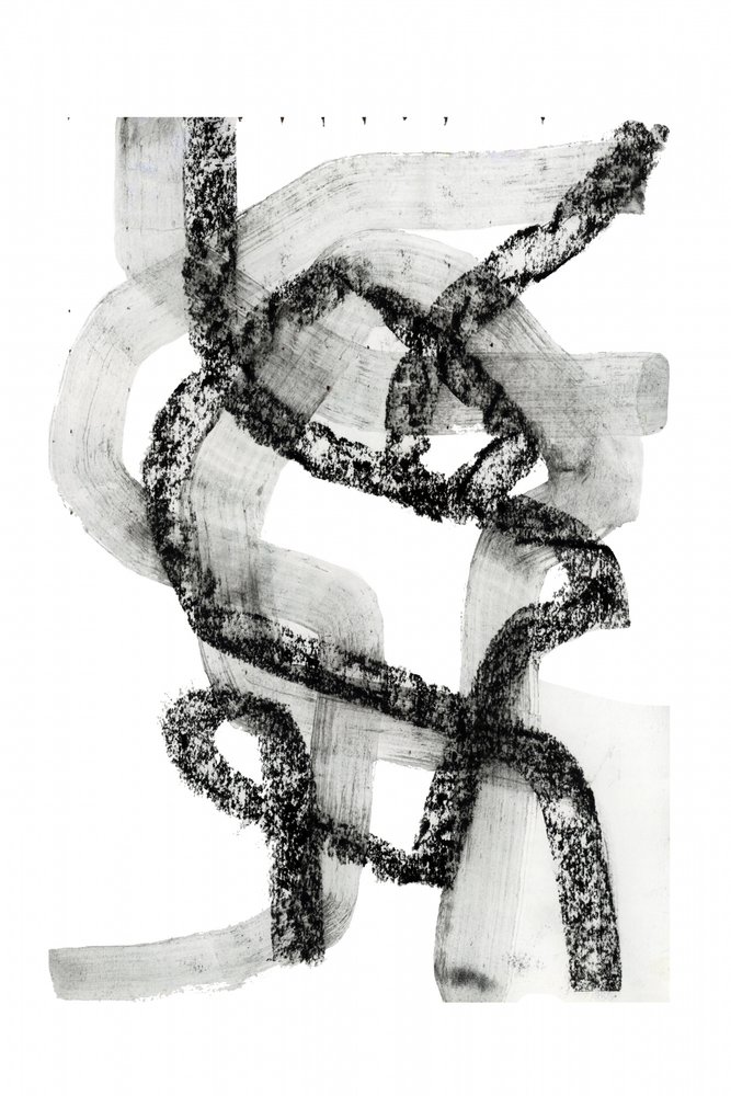 Trazos abstractos modernos de cartissi