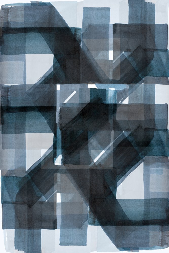 Capas azules modernas de cartissi