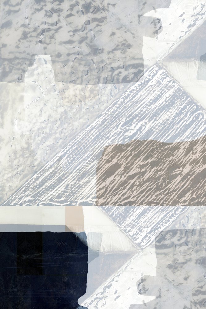 Collage geométrico moderno de cartissi