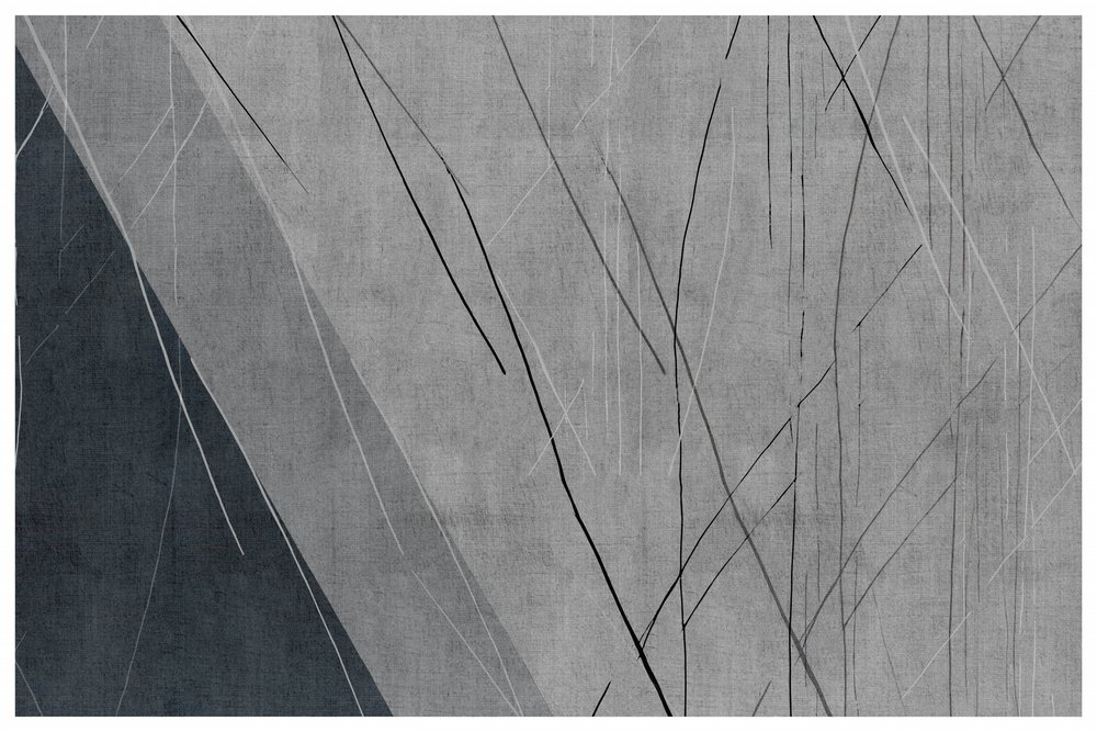 Diseño lineal moderno en gris de cartissi