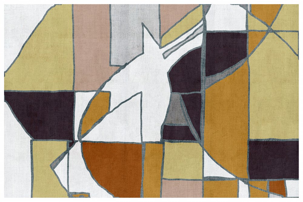 Caballo de patchwork moderno de cartissi