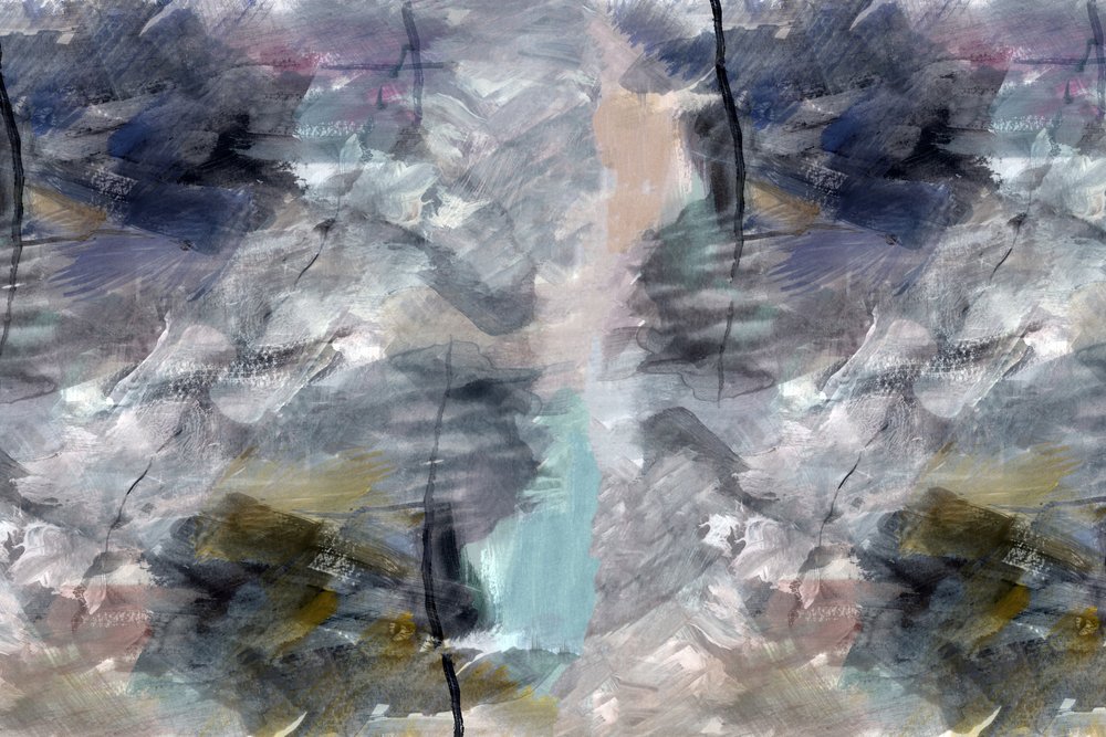 Flujo abstracto en tonos apagados de cartissi