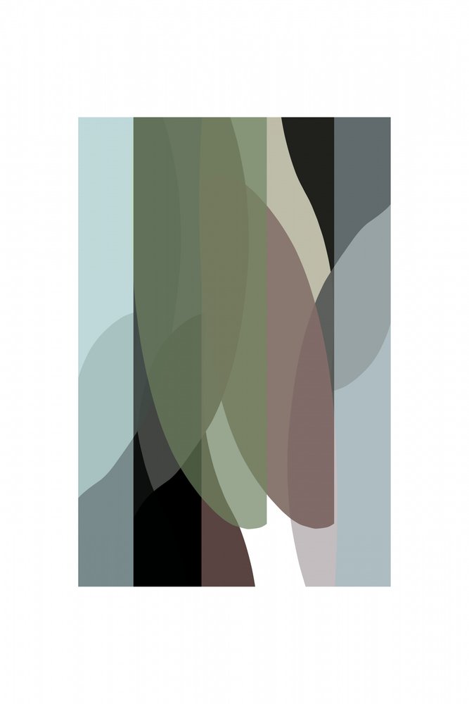 Capas orgánicas en tonos apagados de cartissi