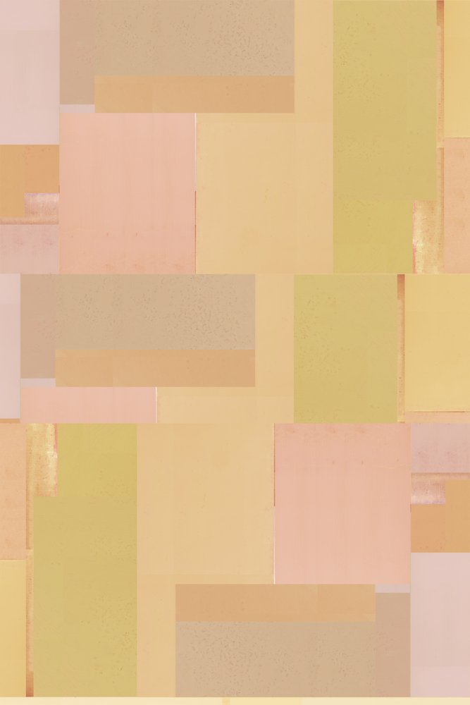 Abstracto en bloques de colores pastel de cartissi