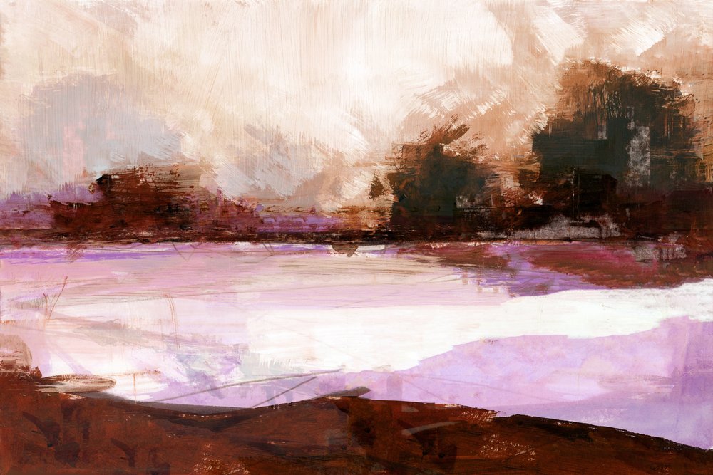 Paisaje de Purple Haze de cartissi