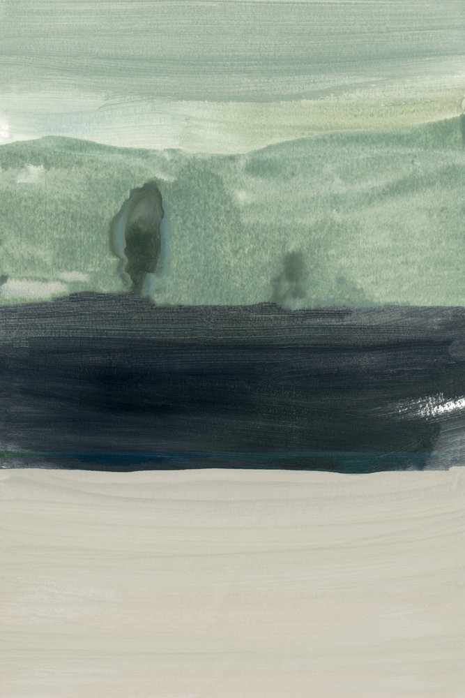 Paisaje abstracto y sereno de cartissi