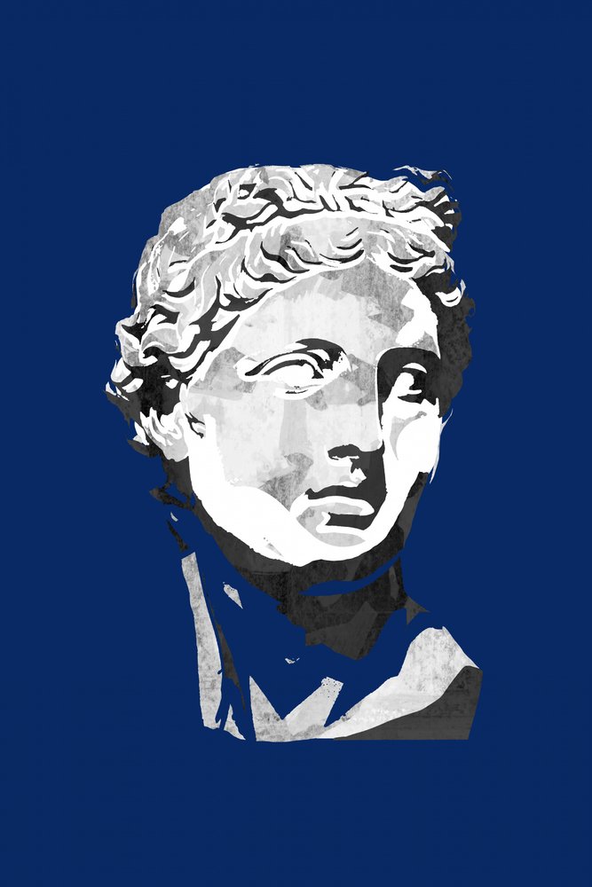 Busto clásico sereno de cartissi