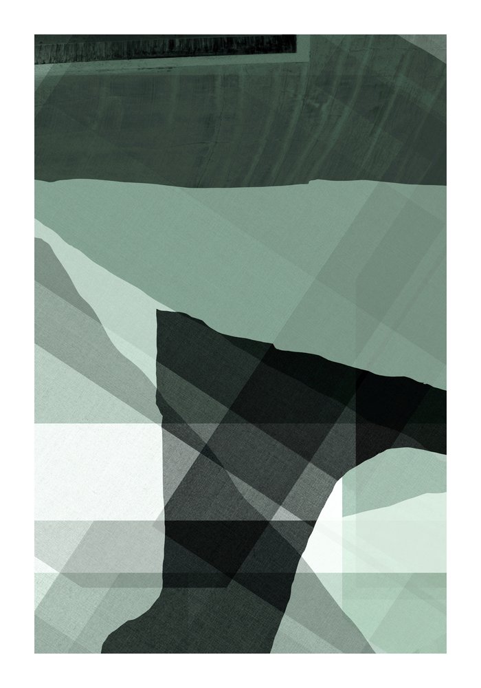 Abstracto sereno en capas de cartissi
