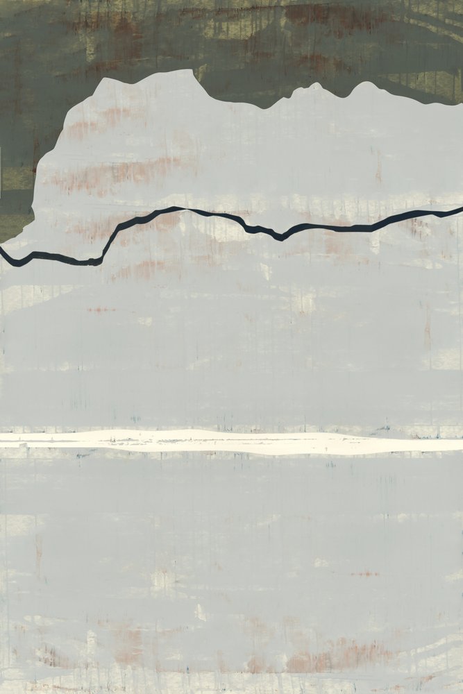 «Serena montaña» (abstracto) de cartissi