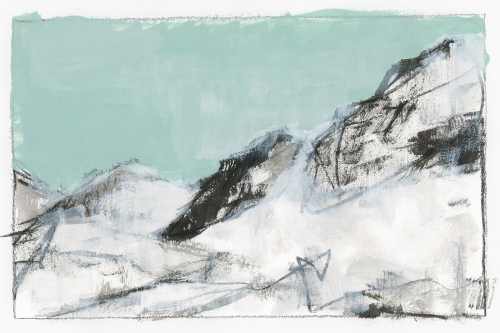 Resumen de «Montaña nevada» de cartissi