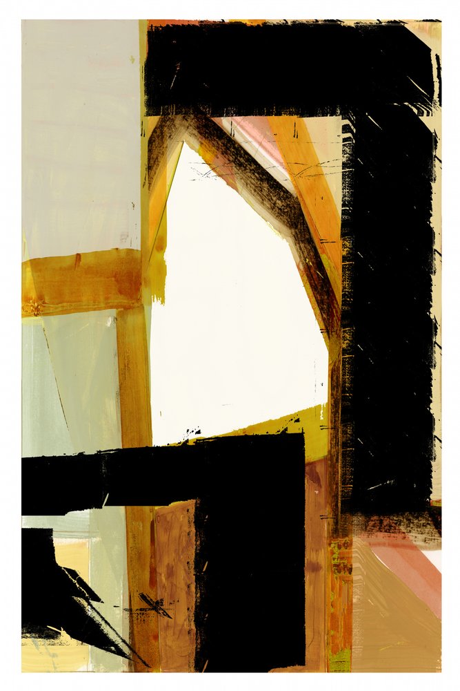 Arte abstracto estructurado de cartissi