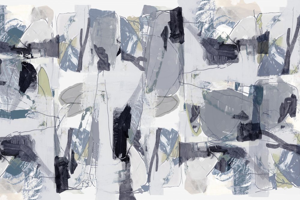 Formas abstractas sutiles de cartissi