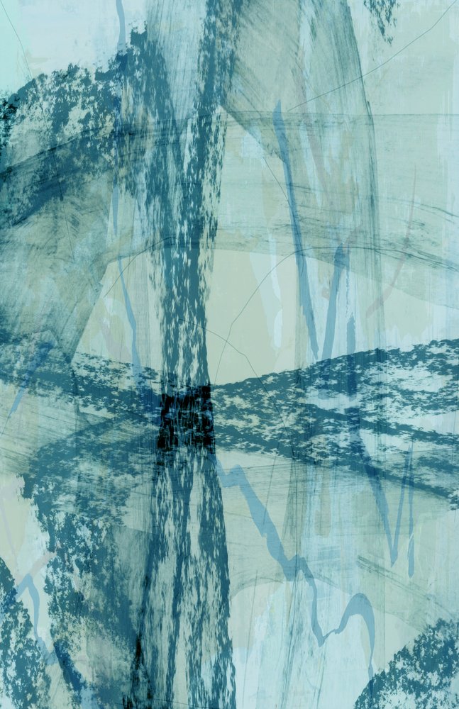 Abstracto azul con textura de cartissi
